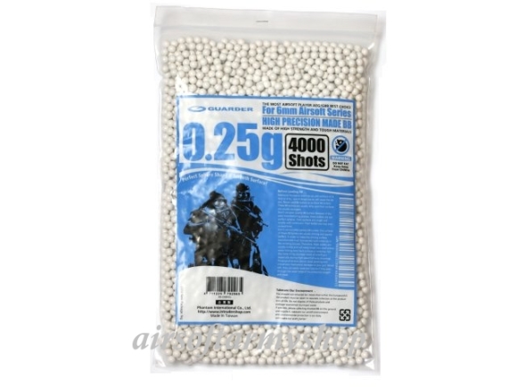 Airsoft guliky GUARDER 0,25g 4000ks